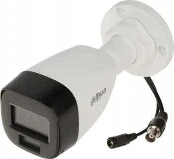 Kamerë sigurie e jashtme Dahua Eco HAC-HFW1200CL-IL-a-0280B-S6, Full HD, Dual Illuminators 20m, me mikrofon