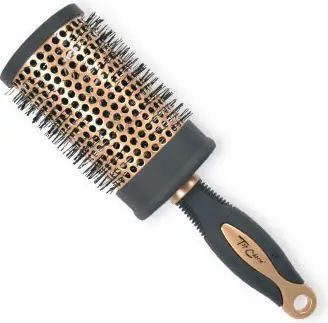 Furçë flokësh Top Choice Exclusive Hair Styling Brush, cilindër qeramik 70mm, dorëzë ergonomike, e zezë