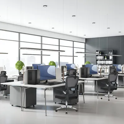 Karrige zyre Mozos ERGO K, ergonomike, e rregullueshme, e zezë - 2