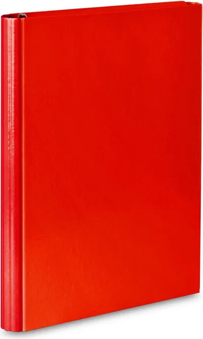 Dosje VauPe Wing File, A4, mbyllje me Velcro, e kuqe - 1