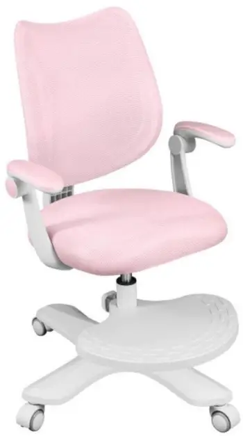 Karrige zyre për fëmijë Mark Adler Junior 4.6 Pink, ergonomike, me mbështetëse këmbësh, rozë