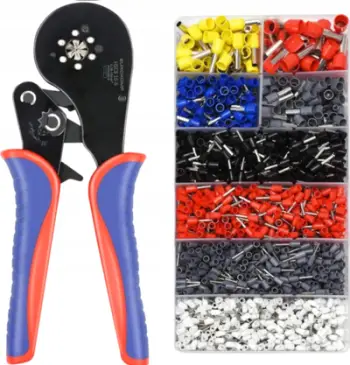 Pinca presuese Eurokomp Hexagonal Crimping Tool, deri 16mm², set 1800 terminale, shumëngjyrëshe