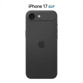 Aksesorë për telefon dbramante LYNGE MagSafe / Apple iPhone 17 Air / Protective Cover / Wallet Case – Zezë