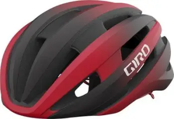 Helmetë rrugore Giro Synthe II Integrated MIPS, madhësia L 59-63 cm, e zezë me të kuqe
