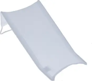 Mbështetëse banjoje për bebe Tega Baby Bath Lounger High, pambuk 100%, gri