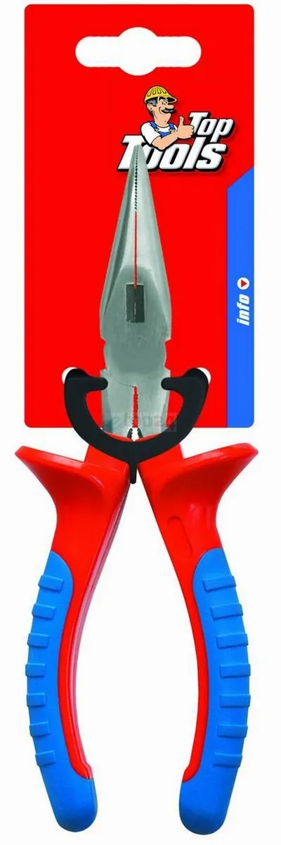 Pinca Top Tools, 160 mm, të kaltra/kuqe - 1