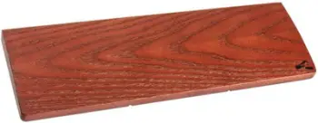 Mbështetëse dore për tastierë Glorious Wooden Wrist Rest Compact, dru White Ash, bazë kundërrëshqitëse, kafe