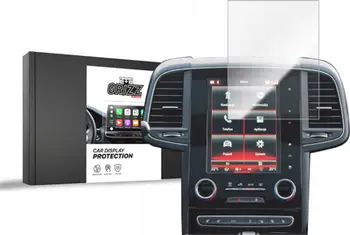 Film keramik GRIZZ për ekran makine Renault Megane 4, 8.7", 2016–2019, transparent