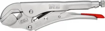 Pinca universale kapëse KNT-4014250, çelik, gri metalike