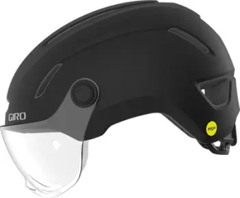 Helmë urbane Giro Evoke MIPS Integrated, L 59-63 cm, e zezë matte