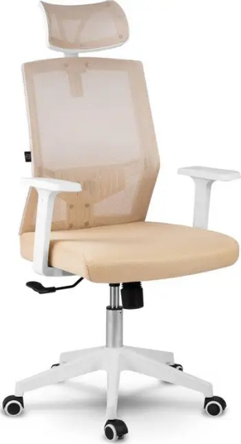 Karrige zyre rrotulluese Rotar Microscreen, mbështetëse e lartë, ergonomike, e zezë