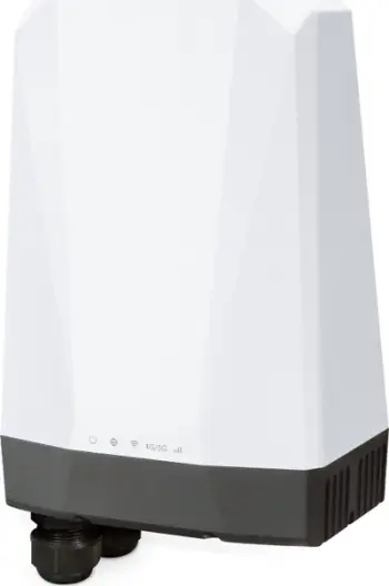 Ruter industrial 5G PLANET FWA-2100-NR, IP68, 1x Gigabit, i bardhë
