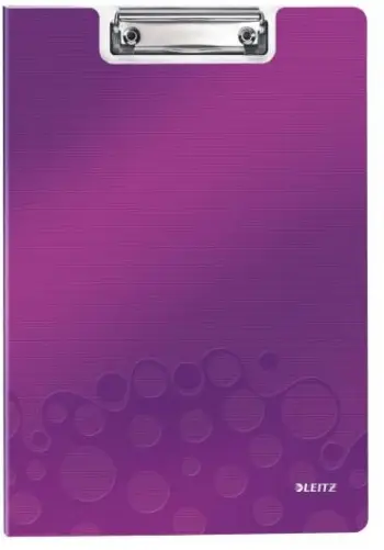 Doskë shënimesh Leitz Clipboard 41990062, me kapak, vjollcë