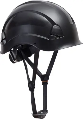 Helmet sigurie Portwest Height Endurance, për punë në lartësi, e zezë