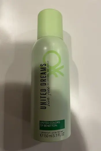 Deodorant sprej Benetton United Dreams Live Free, 150ml, për femra