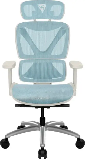 Karrige zyre ThunderX3 XTC, ergonomike, kapacitet 125 kg, e bardhë blu