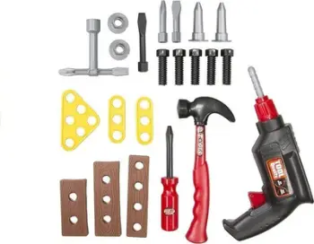 Set lodrash vegla Leantoys, 22 pjesë, në valixhe plastike, shumëngjyrëshe