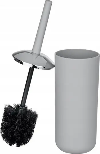 Furçë tualeti në këmbë Wenko Brasil 8357, plastike, gri