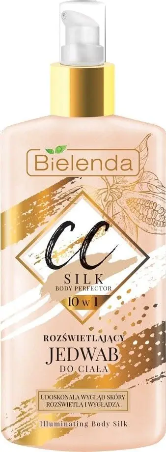 Qumësht trupi Bielenda Illuminating Body Silk, 150 ml, efekt ndriçues