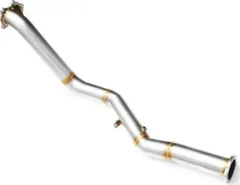 Downpipe RM Motors për Subaru Impreza WRX STI 2.5, inox, diametër 76.1 mm, argjendtë