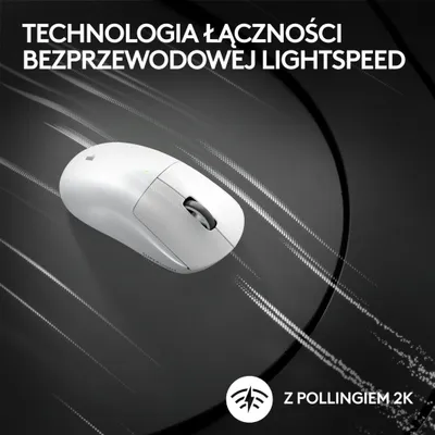 Set Logitech Tastierë PRO X TKL Lightspeed GX + Maus G PRO X SuperLight 2, të bardhë - 8