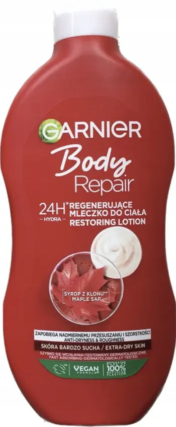 Qumësht trupi Garnier Bodyrepair Balm, rigjenerues, 400ml