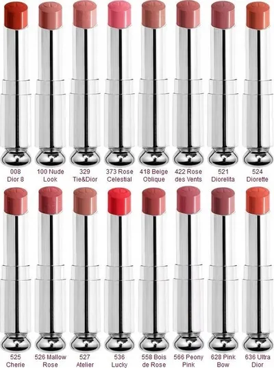 Ruz buzësh DIOR Dior Addict Shine Refillable, me shkëlqim, e kuqe - 2