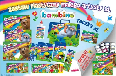 Set lojë Bambino Little Artist XL - 1