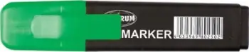 Markeri fluorescent Centrum Highlighter, majë 1–5 mm, i gjelbër