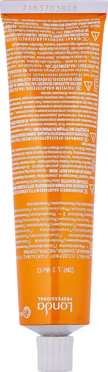 Bojë flokësh Londa Professional Londacolor 0/45, gjysmë e përhershme, pa amoniak, 60 ml