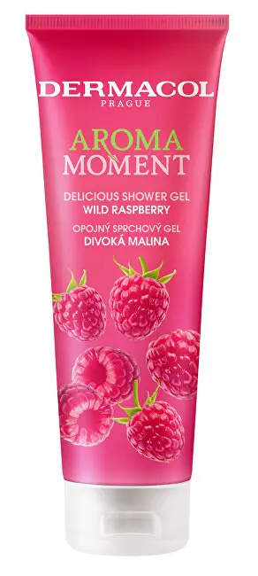 Xhel dushi Dermacol Wild Raspberry Aroma Moment, 250 ml