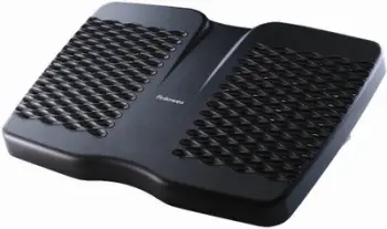 Mbajtëse këmbësh Fellowes Refresh 8066001, lartësi e rregullueshme, ergonomike, e zezë