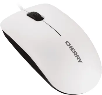 Maus me kabllo CHERRY JM 0800G – Bardhë