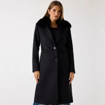 Jakne GUESS KAROLE FUR COLLAR CO