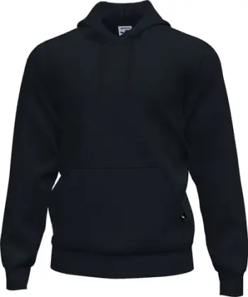 Bluzë me kapuç Joma Montana, xhep kangur, unisex, e zezë