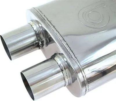Marmitë qendrore TurboWorks LT 409SS, dalje 70mm, çelik inox - 2