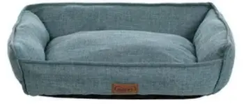 Shtrat për kafshë Hoppy Pets, 60x50x17 cm, për mace dhe qen të vegjël, gri