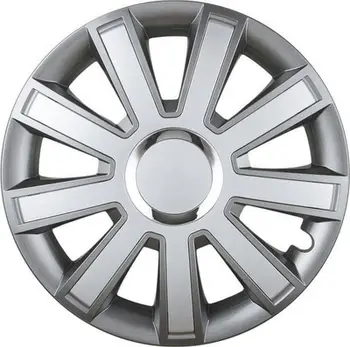 Kapak gome për makinë Hubcap, 16", i argjendtë