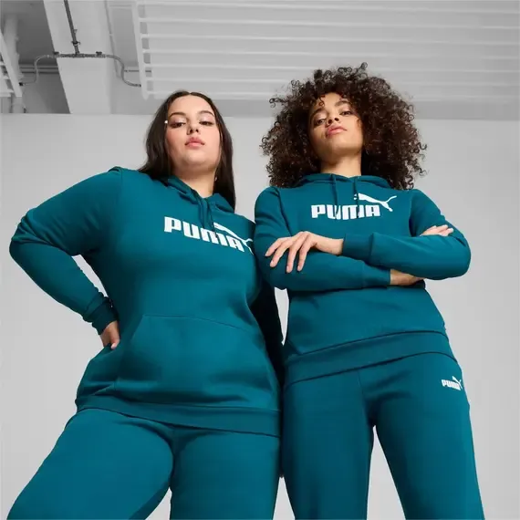 Duks PUMA Ess Logo Hoodie Fl (S) - 1