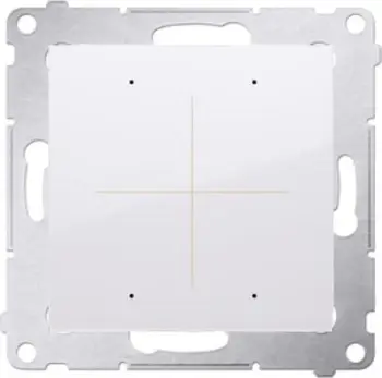 Modul butoni inteligjent Kontakt-Simon Simon 54 GO, WiFi, 230V, i bardhë