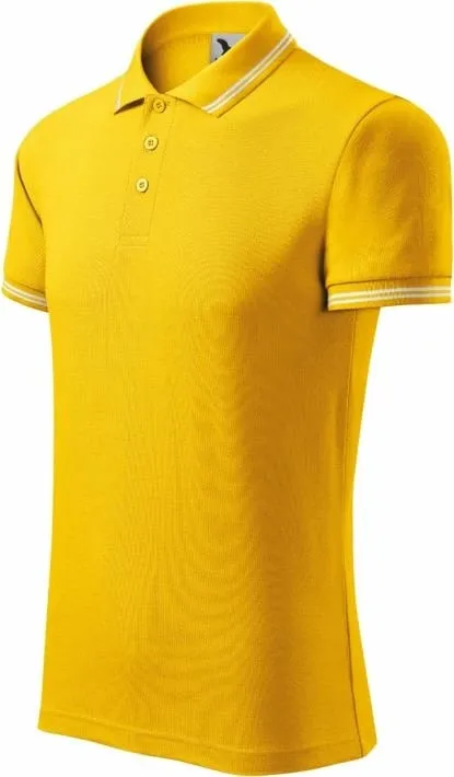 Fanellë polo për meshkuj Adler, Urban M, e verdhë - 1