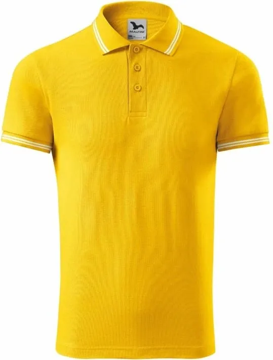 Fanellë polo për meshkuj Adler, Urban M, e verdhë - 2