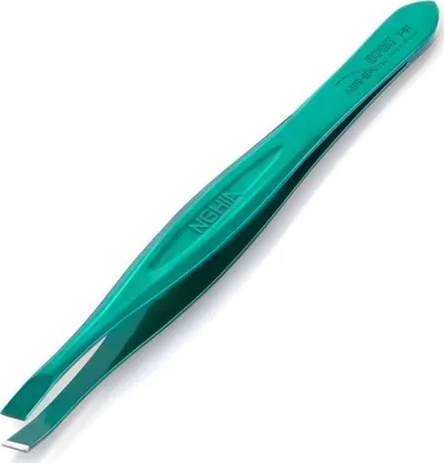 Pincetë Nghia Export T-01, për vetulla, jeshile - 1