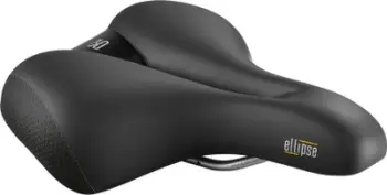 Shalti biçiklete Selle Royal Ellipse, unisex, rezistent ndaj ujit, i zi