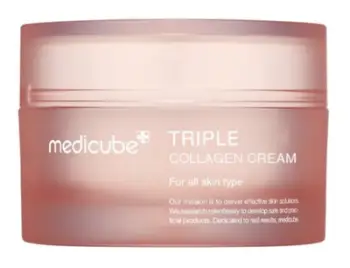 Krem anti-rrudhë për fytyrë Medicube Triple (Collagen Cream 4.0), 50 ml