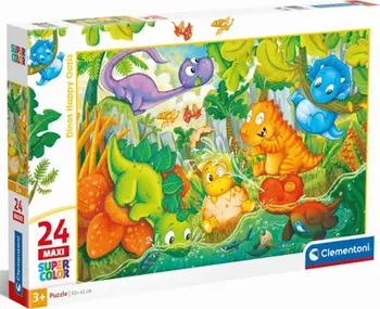 Set lojërash Clementoni Dinos Happy Oasis, 24 pjesë, shumëngjyrësh