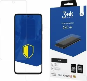 Film mbrojtës 3MK ARC+, Motorola Moto G52, Fullscreen, transparent