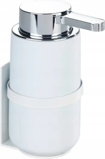 Dozator sapuni WENKO Woya, qeramikë, 250 ml, i bardhë