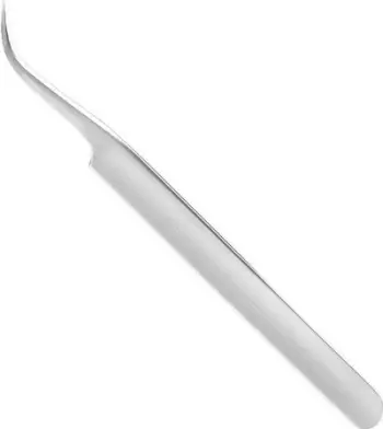 Pincetë Snippex Curve 705, majë e harkuar, inoks, argjendtë