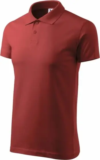 Fanellë polo për meshkuj Malfini, ngjyrë të kuqe